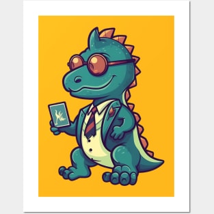 Cute dinosaur Posters and Art